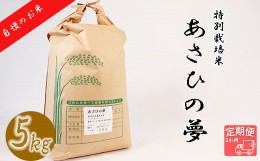 【ふるさと納税】【3か月定期便】垂井町産あさひの夢(5kg×3回）