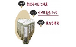 【ふるさと納税】令和5年産新米ひのひかり100％(自社保有田米)10kg(小分け真空パック 1000g×10) 福岡県大川市