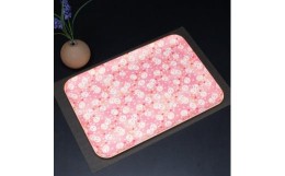 【ふるさと納税】タツクラフト 友禅和紙トレー L 39cm 2枚セット 桜 雪うさぎ