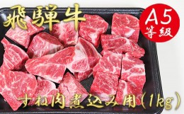 【ふるさと納税】A5飛騨牛すね肉煮込み用1kg