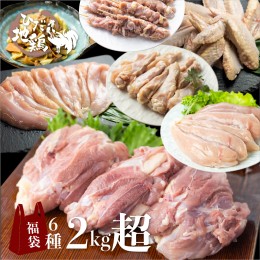 【ふるさと納税】福袋 飛騨地鶏三昧 地鶏 モモ肉 手羽先 手羽元 ささみ 串焼き 鶏ちゃん 合計2kg超 鶏肉 飛騨[B0256]