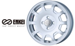 【ふるさと納税】ENKEIアルミホイール“all four”Pearl White【配送不可：離島】