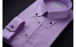 【ふるさと納税】オーダーワイシャツ　-「オリジナルネーム入り」 川西町産貝ボタンを使用 -【生地：ロイヤルオックス】OT（高瀬貝）