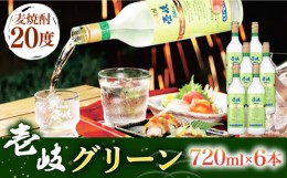 【ふるさと納税】麦焼酎 壱岐グリーン 6本セット [JCM018] 25000 25000円 