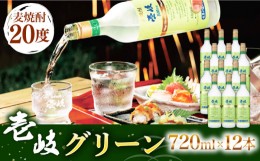 【ふるさと納税】麦焼酎 壱岐グリーン 12本セット [JCM019] 50000 50000円 5万円