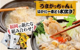 【ふるさと納税】うまかっちゃん&はかた一番どり 水炊きセット ラーメン お取り寄せグルメ お取り寄せ 福岡 お土産 九州 福岡土産 取り寄