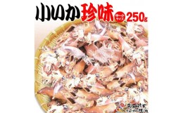 【ふるさと納税】【中小 250ｇ】小いか珍味　国産無添加広島県産