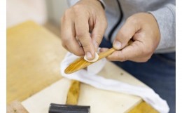 【ふるさと納税】イギリス仕込みの家具職人直伝 「自分だけのバターナイフ」づくり体験（2名様）