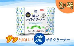 【ふるさと納税】流せるトイレクリーナー　24個入り