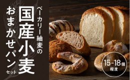 【ふるさと納税】ベーカリー紬麦の国産小麦おまかせパンセット（15〜18個程度） BT-2