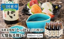 【ふるさと納税】本格麦焼酎「とっぱい」(25度)の大盤振る舞い！・通