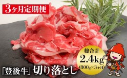 【ふるさと納税】【3ヶ月定期便】豊後牛 切り落とし 200g×4（毎月1回）和牛 肉 お肉 にく 牛肉 すき焼 すきやき 焼き肉  大分県産 九州