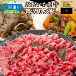 【ふるさと納税】おおいた和牛/贅沢切り落し1.2kg_1179R