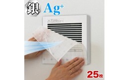 【ふるさと納税】銀イオン 換気扇フィルター 25枚入り（30×30） BYT1008557