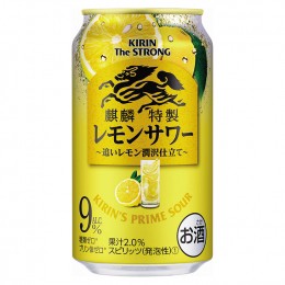 【ふるさと納税】【定期便】3ヶ月定期便！キリン・ザ・ストロング レモンサワー　350ml 1ケース(24本)【お酒　アルコール　チューハイ】