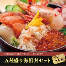 【ふるさと納税】北海道海鮮丼セット:2人前【be026-0771】