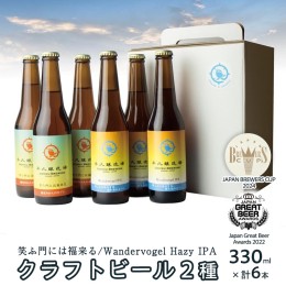 【ふるさと納税】2年連続！《 ジャパン・グレートビア・アワーズ 受賞 》 クラフトビール 2種 計 6本 セット  飲み比べ 茨城県産 牛久醸