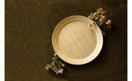 【ふるさと納税】【オークヴィレッジ】モーニングプレート(2枚セット) お皿 木製 木の皿 ウッドプレート  キッチン 食器 プレート 皿 木