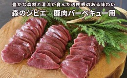 【ふるさと納税】森のジビエ 鹿肉バーベキュー用 600g A-JJ-A18A