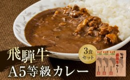 【ふるさと納税】飛騨牛 5等級 カレー 3食セット | 肉 レトルト 人気 飛騨高山 ながせ食品 FH006