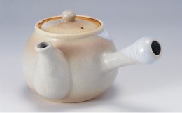 【ふるさと納税】[?5226-0470]萩焼  姫萩 茶こし付 茶器 揃