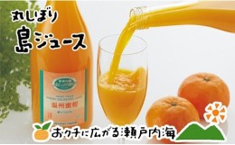【ふるさと納税】みかんジュース 希望の島 みかんジュース 「丸しぼり果汁」 720mｌ×2本 化粧箱入