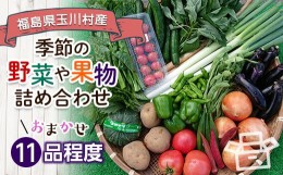 【ふるさと納税】FT18-231季節の産直売場の野菜と果物詰め合わせ（大）