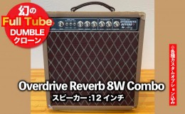 【ふるさと納税】【ギターアンプ】ギター チューブアンプ  Overdrive Reverb 8W 12インチ Combo ダンブル クローン 幻の 手作り 高級 ア