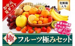 【ふるさと納税】＜お中元熨斗付＞フルーツ極みセット【令和6年8月上旬より発送開始】［化粧箱入り］田舎の頑固おやじが厳選！ [BI64-NT]