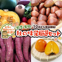 【ふるさと納税】秋の味覚（野菜・果物）厳選セット【令和6年10月より発送開始】田舎の頑固おやじが厳選！ [BI199-NT]