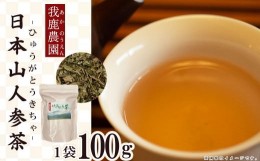 【ふるさと納税】「我鹿農園」我鹿(あか)のお茶 日本山人参茶1袋(100g) 4C1