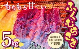 【ふるさと納税】令和6年産先行予約 栽培期間中、農薬・化学肥料不使用 もちもち甘〜い『ふくむらさき』5kg さつまいも サツマイモ 山形