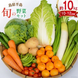 【ふるさと納税】【先行受付】島原半島の旬の野菜セット 10〜12品種 [まるまさ 長崎県 雲仙市 item1203] 野菜 やさい 詰め合わせ 食べ比