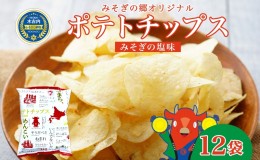 【ふるさと納税】道の駅 みそぎの郷きこない　オリジナル ポテトチップス　12入