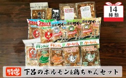 【ふるさと納税】やましげ特撰「下呂のホルモン・鶏ちゃんセット」14種類 （計14袋）冷凍配送 けいちゃん 鶏ちゃん ホルモン 食べ比べ 味