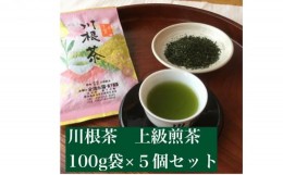 【ふるさと納税】[?5695-1309]川根茶　上級煎茶あさぎり100g×5袋セット【静岡 緑茶 茶葉】