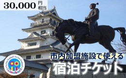 【ふるさと納税】アイアイ今治宿泊チケット　1000ポイント分×30枚（30000円相当額） [TF09170]