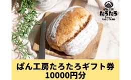 【ふるさと納税】たろたろで使えるギフト券10000円分（500円×20）