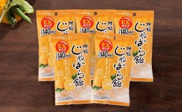 【ふるさと納税】柑橘じゃばら飴EXタイプ　5袋セット【入金確定日より、２週間程度で配送】
