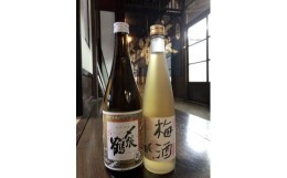 【ふるさと納税】A4192 〆張鶴　梅酒 500ml・〆張鶴　花（新潟県内限定流通酒）720ml　2本セット