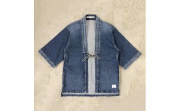 【ふるさと納税】CK66【岡山デニム】“DENTO BLUE”  着物ジャケット  [半袖] ／ サイズ小
