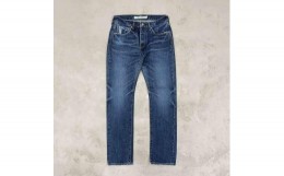 【ふるさと納税】CK80【岡山デニム】USED加工ジーンズ［INDIGO・タイトストレート］／28インチ