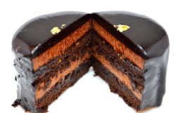 【ふるさと納税】チョコレートケーキ　ショコラグラサージュ　ミニ5個セット