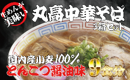 【ふるさと納税】和歌山アロチ本家　丸高中華そば　3食入×3箱セット / 和歌山ラーメン とんこつしょうゆ ラーメン とんこつ 醤油【ksw10