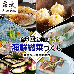 【ふるさと納税】「全6回定期便」海鮮総菜づくし 寄付の翌月からお届け！呼子のいか活造り 魚 個食パック いかしゅうまい 西京漬け 味噌