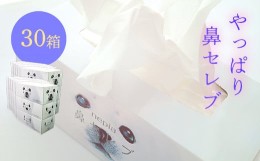 【ふるさと納税】ネピア 鼻セレブボックスティッシュ （30箱）