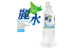 【ふるさと納税】【5年保存水】【定期便２回】北海道ミネラルウォーター500ml×24本「カムイワッカ 麗水」【08107】