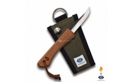 【ふるさと納税】M-102 Bushcraft knife feather65　野外携帯ナイフ