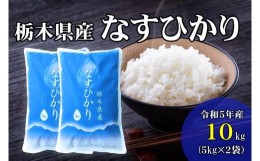 【ふるさと納税】令和5年産 栃木県産　なすひかり　10ｋｇ （5ｋｇ×2袋） ＪＡなすの産地直送　【大田原市・那須塩原市・那須町共通返礼