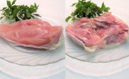 【ふるさと納税】工場直送 あべどり もも肉2kg＋むね肉2kg(冷凍)